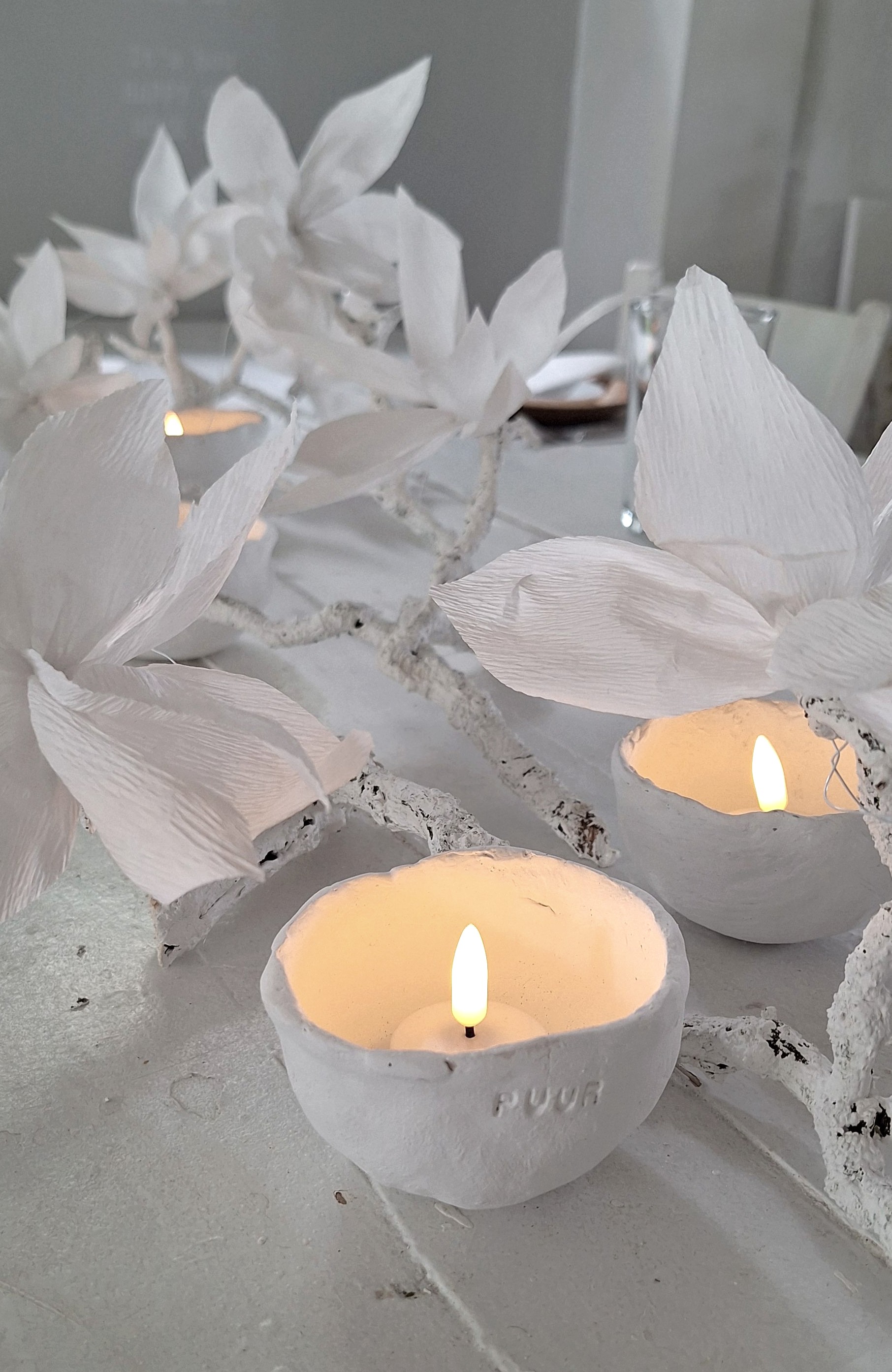 Fruittak met Magnolia Bloemen 5 st.
