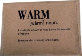 Duftsäckchen A6 WARM- Definition