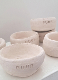 Wachshalter aus reinem Steingut