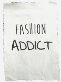 Poster A4 Fahion Addict