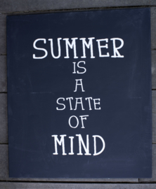 Canvaslijst Summer is a state of mind