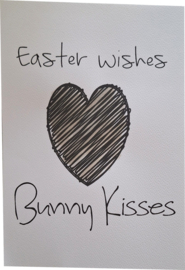 Easter Wishes Bunny Kisses