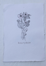 Kaart A5- Blackberry Blossom