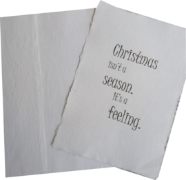 Karte A5 Christmas isn't a Season