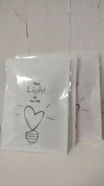 Geursachet Craft wit You light up my life