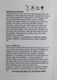 Sachet bloemenzaad juf/meester