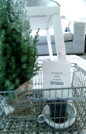 Karte A5 It's beginning to look