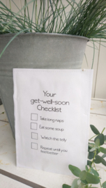 Geursachet Craft wit Checklist