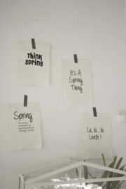 Kaart A5- Think Spring