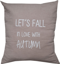 Kussen 50 x 50 Let's Fall in Love