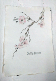Karte A5  Cherry Blossom