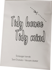 Sachet Stofzuiger korrels Tidy House Tidy Mind