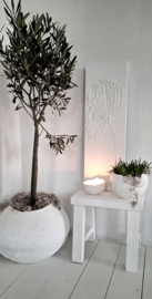 Canvaslijst Dandelion II smal