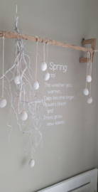 Wandaufkleber Spring