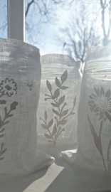 Windlicht linnen Botanical 5