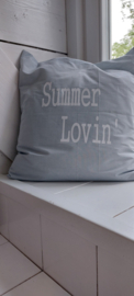 Kussen 50 x 50 Summer Lovin' blauw