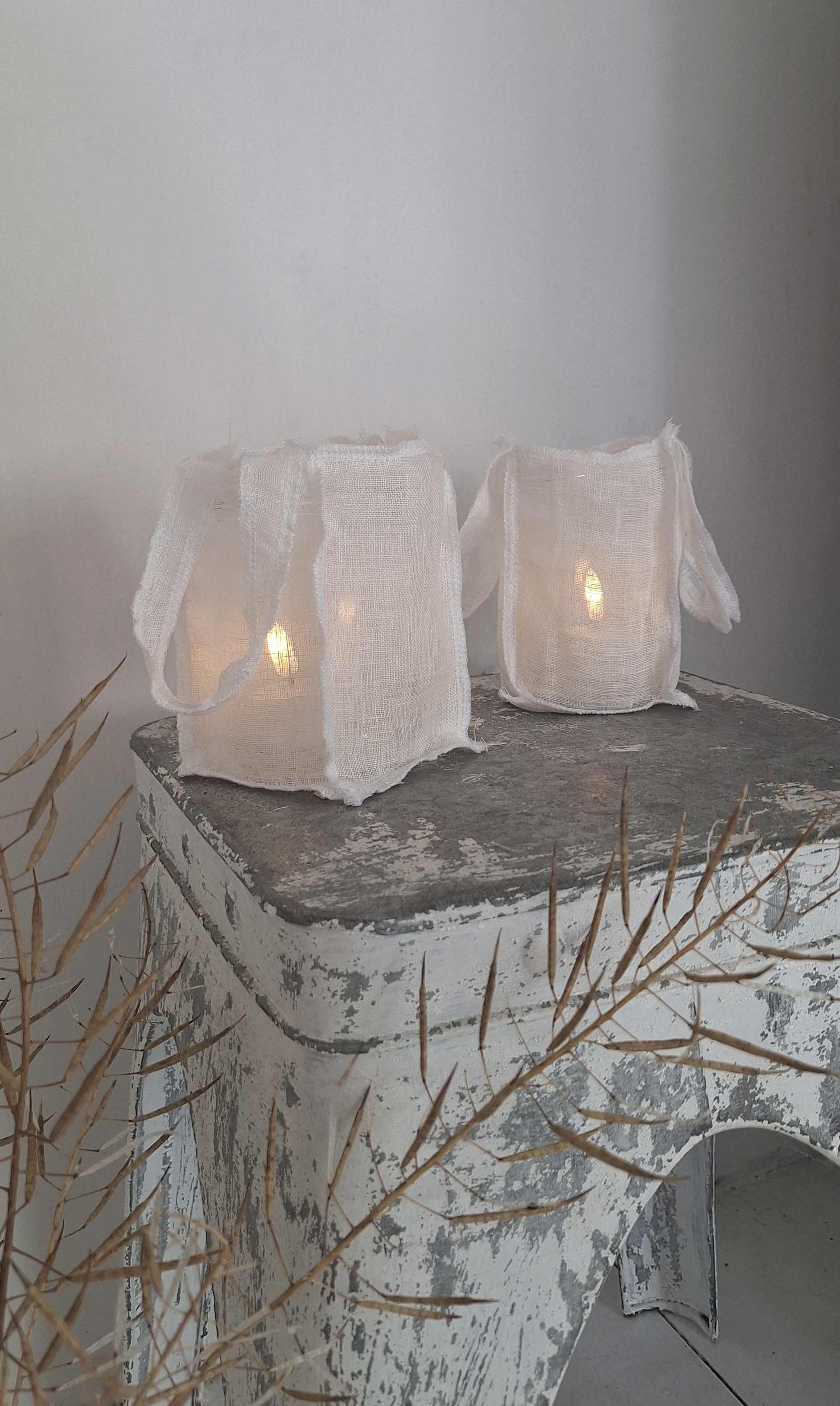 Windlicht soft linen