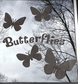 Fensteraufkleber  Butterflies