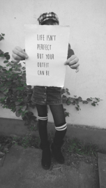 Poster A4 Life isn't perfect
