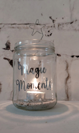 Windlicht Magic Moments