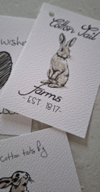 set bunny kaartjes A7
