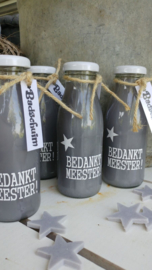 Badschuim "Bedankt Meester !"