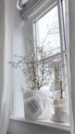 Paper plantbag off-white groot