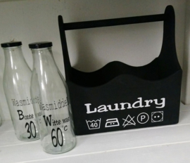 Übergroße Heringsablage Laundry schwarz