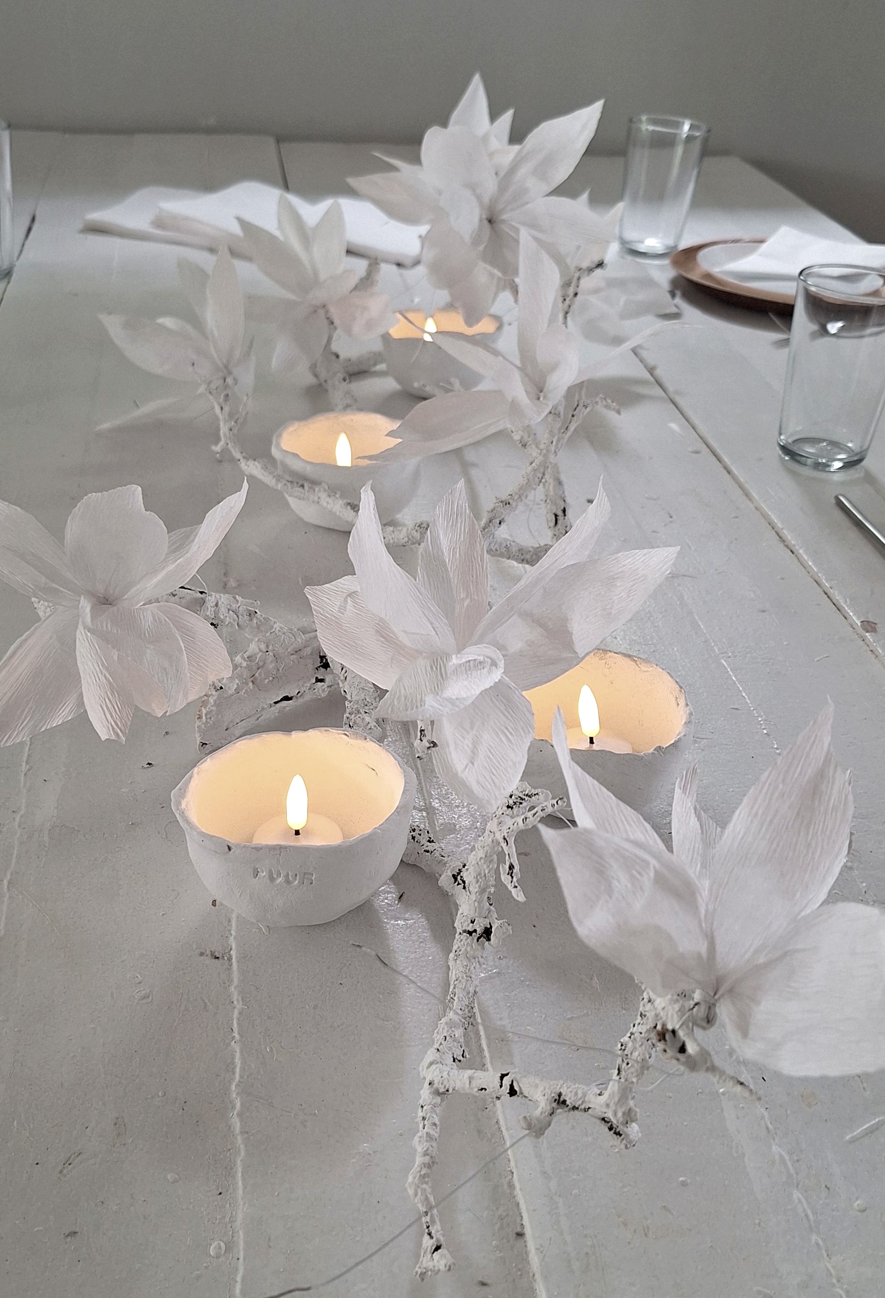Fruittak met Magnolia Bloemen 5 st.