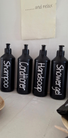 Fles voor Shampoo CE zwart