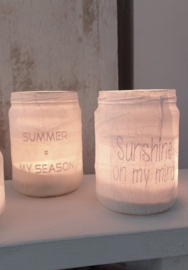 Cotton Paper light  Sunshine on my mind