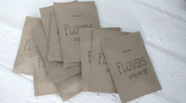 Sachet bloemenzaad Happiness naturel