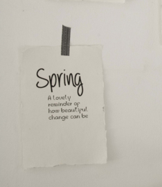 Kaart A5-Spring a reminder