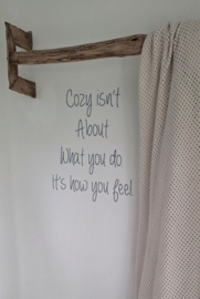 Kastanienholzregal 100 cm