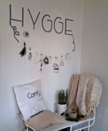 Muursticker  HYGGE