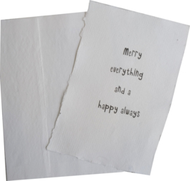 Karte A5 Merry Everything