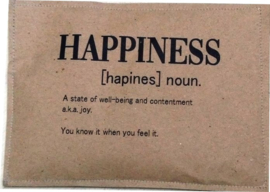 Geursachet A6 HAPPINESS- definition