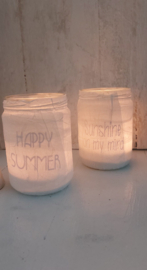 Cotton Paper light Happy Summer