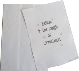 Karte A5 Believe in the Magic