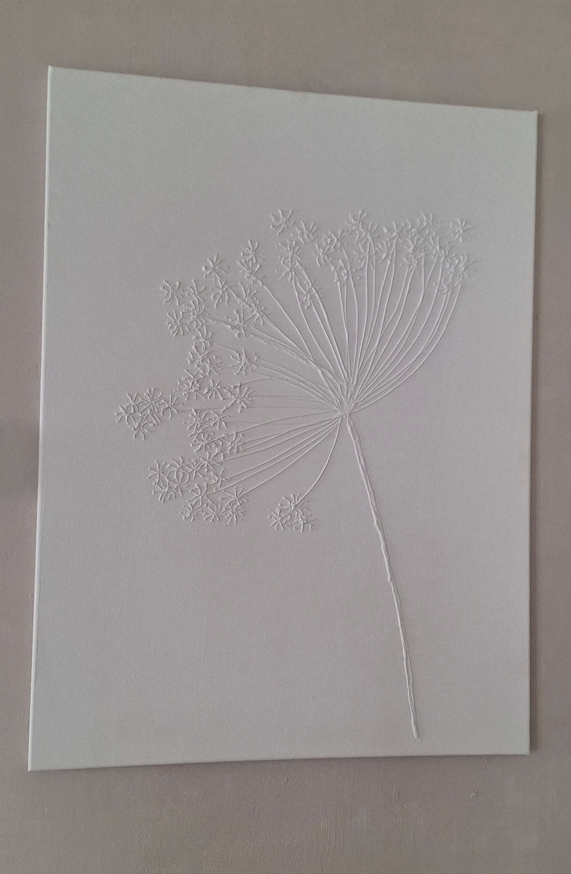 Leinwandrahmen Pusteblume II