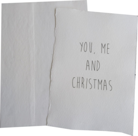 Karte A5 You Me and Christmas
