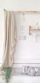 Muursticker Fall in love with autumn