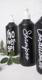 Flasche für Shampoo SL schwarz