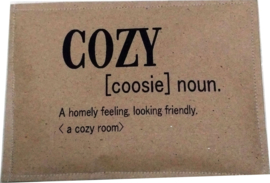 Geursachet A6 COZY- definition