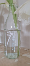 Glasflasche Close your Eyes