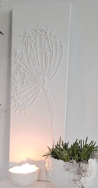 Canvaslijst Dandelion II smal