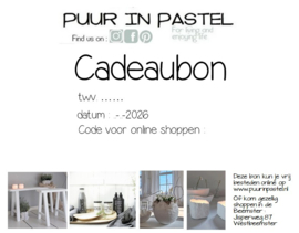 Cadeaubon 10 euro