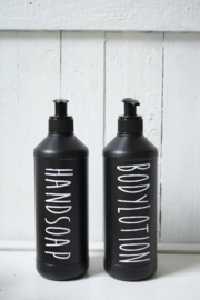 Fles voor Bodylotion zwart