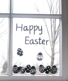 Fensteraufkleber  Happy Easter