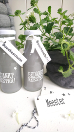 Plantbag small antraciet/zwart